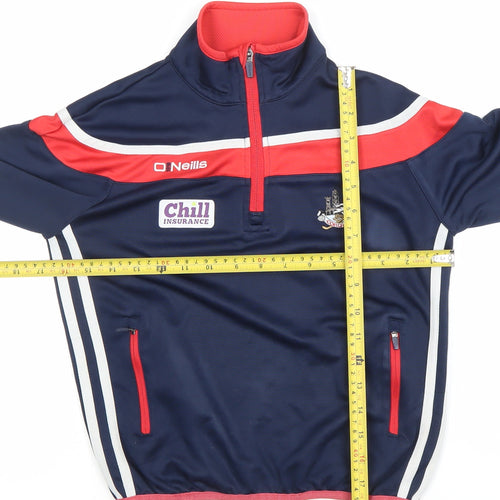 O'Neills Boys Blue 9-10 Years Sports 1/4 Zip Sweatshirt