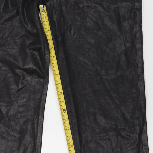 Denim Co Women’s Black Straight Leg Jeans Size 6 Cotton Classic Style