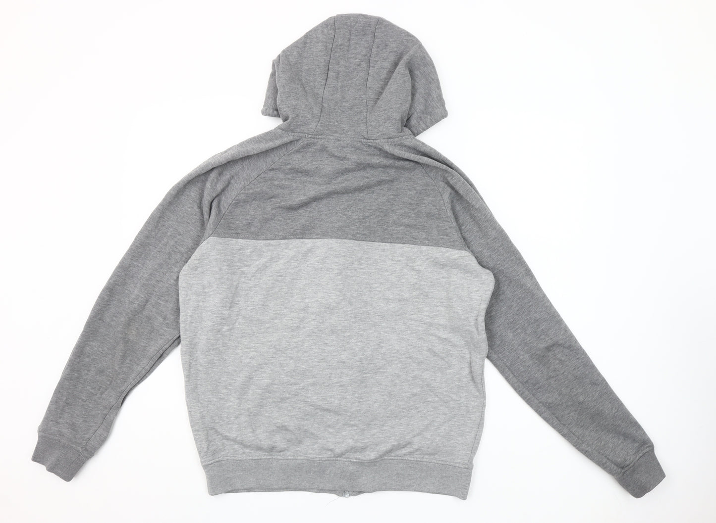 Fila Men’s Grey Full Zip Hoodie Size L Regular Fit Sweatshirt