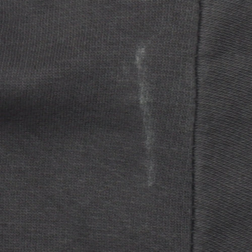 MNG Women's Black Cotton Blend Pullover Sweatshirt Size S