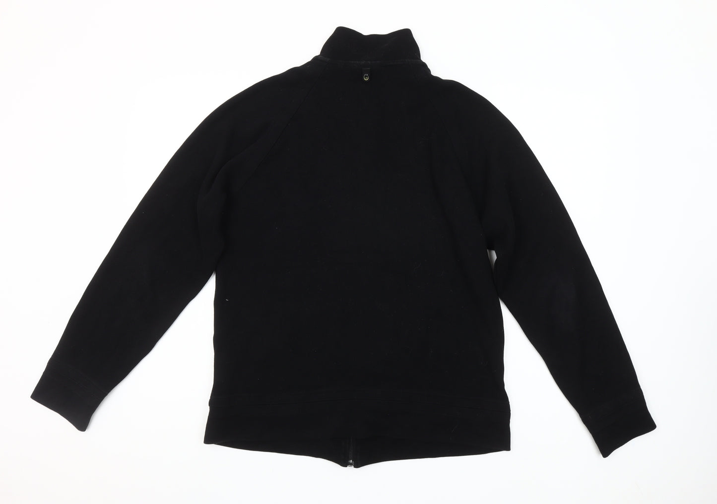 Duck and Cover Men's Black Full Zip Fleece Sweatshirt M