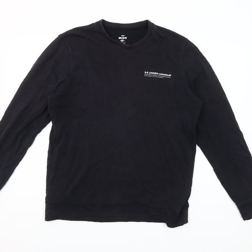 Under Armour Men's Black Medium Pullover Sweatshirt