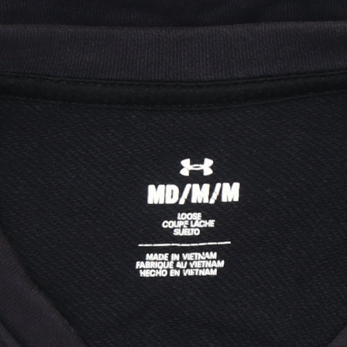 Under Armour Men's Black Medium Pullover Sweatshirt