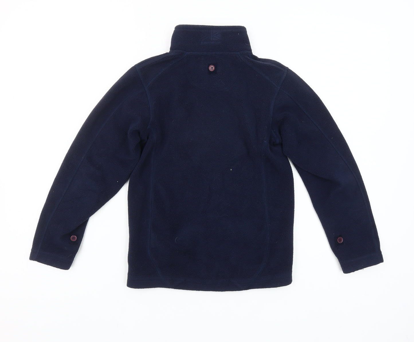 Karrimor Boys Blue 7-8 Years Fleece Jacket Full Zip Outdoor Layer