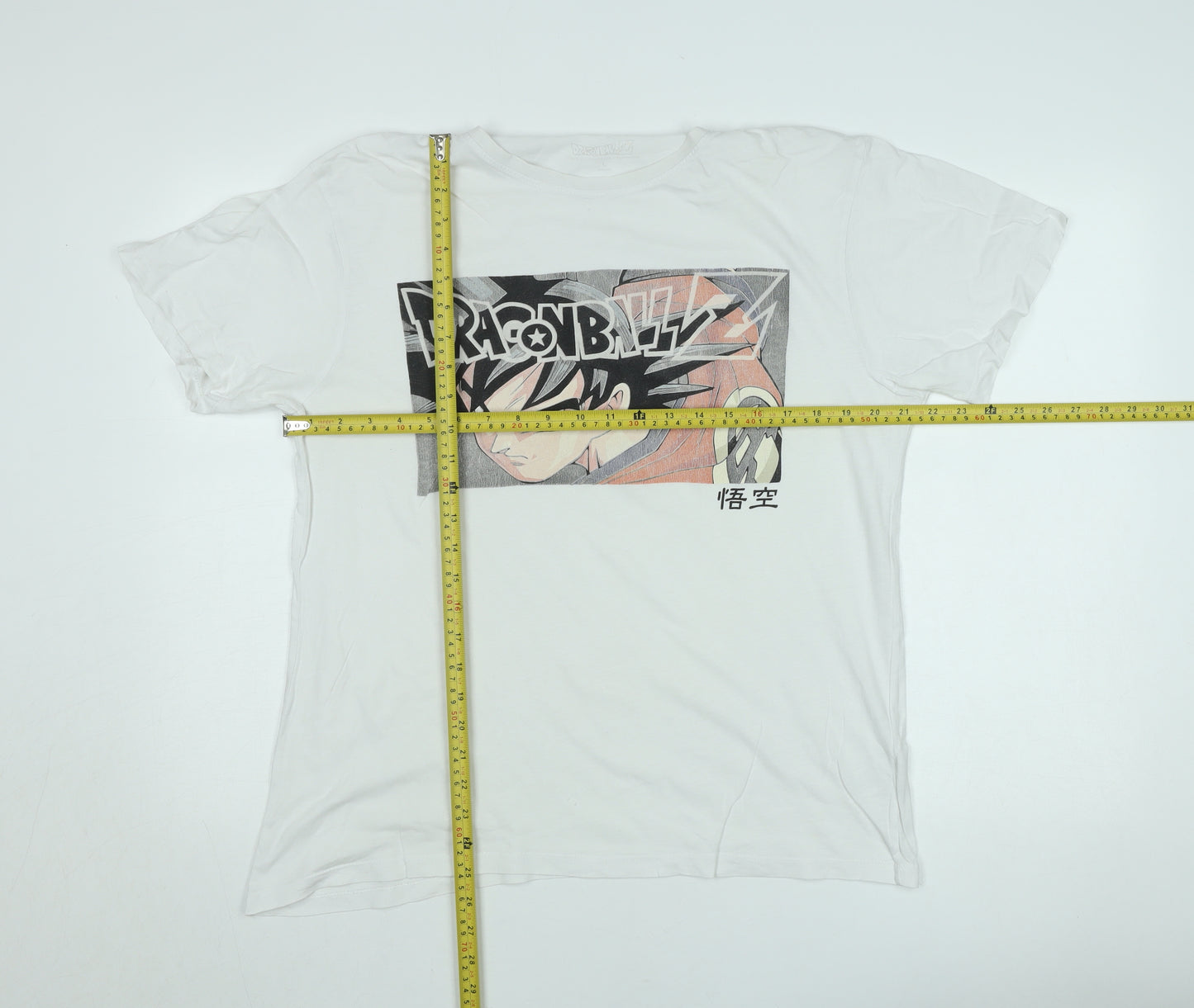 Dragon Ball Z Men’s White L Graphic Crew Neck T-Shirt