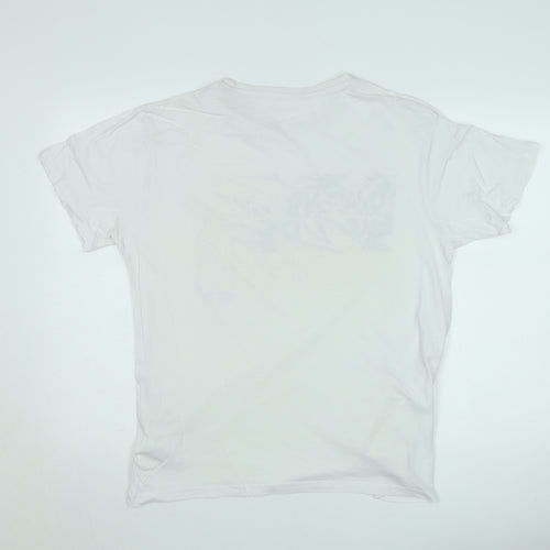 Dragon Ball Z Men’s White L Graphic Crew Neck T-Shirt