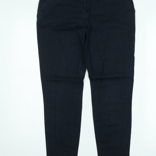 Dorothy Perkins Women’s Black Slim Fit Chino Trousers Size 8