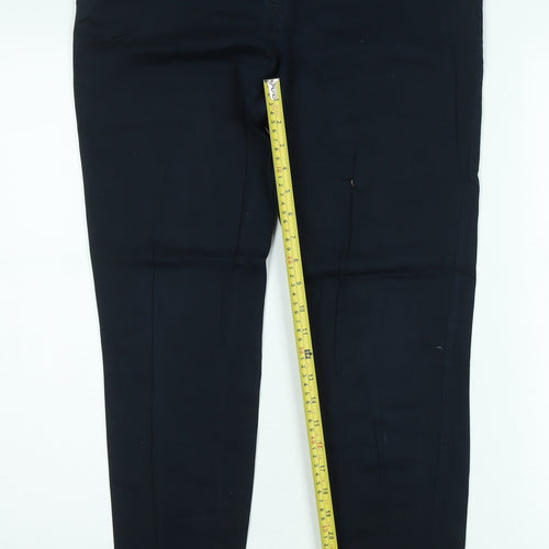 Dorothy Perkins Women’s Black Slim Fit Chino Trousers Size 8