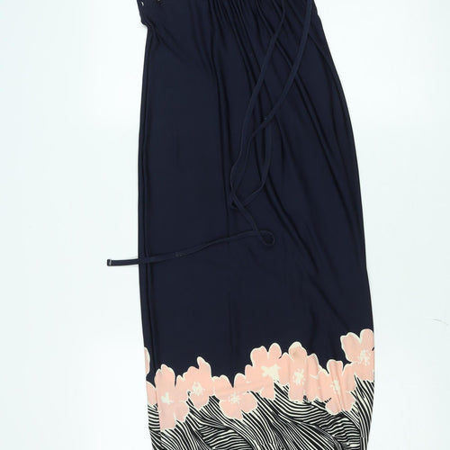 Principles by Ben de Lisi Women's Blue Floral Midi Sheath Dress Size 12