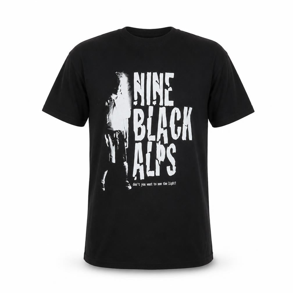 Sandbag Men’s Black Nine Black Alps Band Graphic T-Shirt XS Vintage