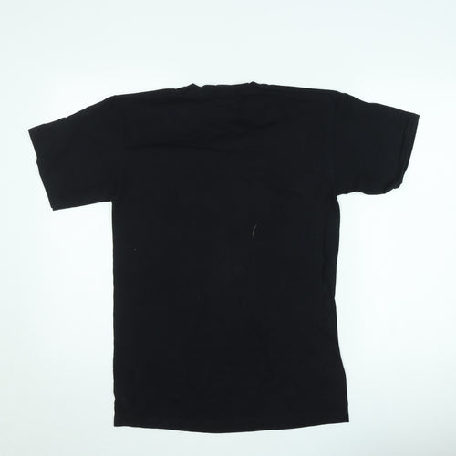 Omen Men's Black Tribal Graphic Short Sleeve T-Shirt Size M
