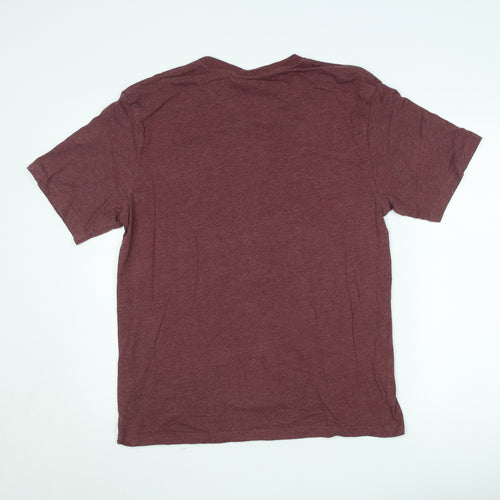 Pacific Creations Men's Red Classic Fit Australia Graphic T-Shirt Size M