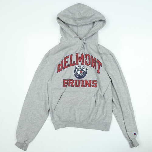 Champion Men's Grey Belmont Bruins Hoodie Small Athletic Fit
