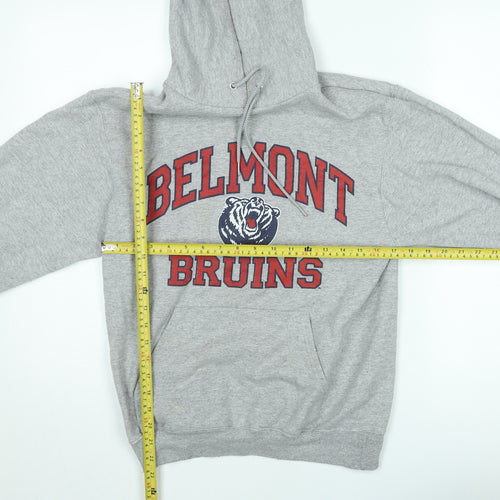 Champion Men's Grey Belmont Bruins Hoodie Small Athletic Fit