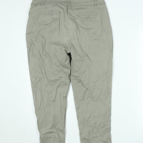 Gerry Weber Men's Beige Chino Trousers Size M Relaxed Fit