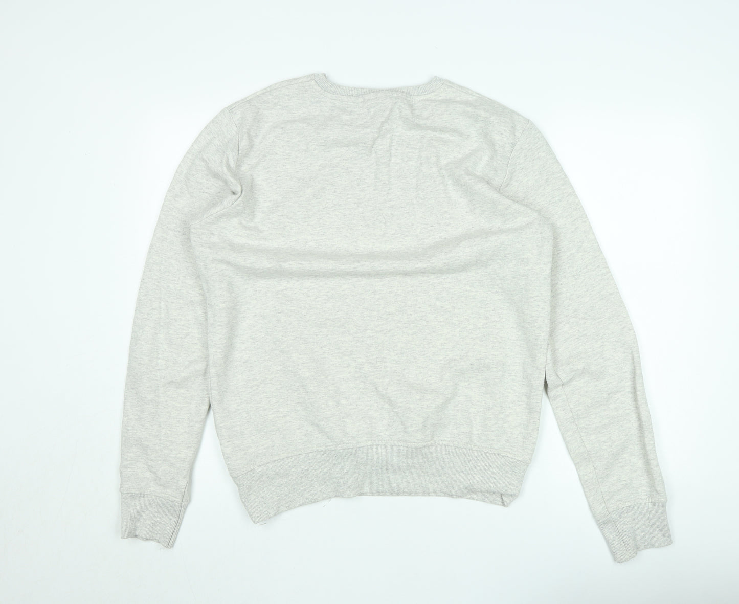 Coca-Cola Women's Grey Pullover Sweatshirt L Graphic Print Casual