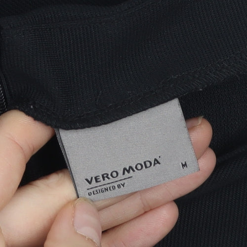 Vero Moda Women’s Black Bodycon Knee Length Sleeveless Dress M