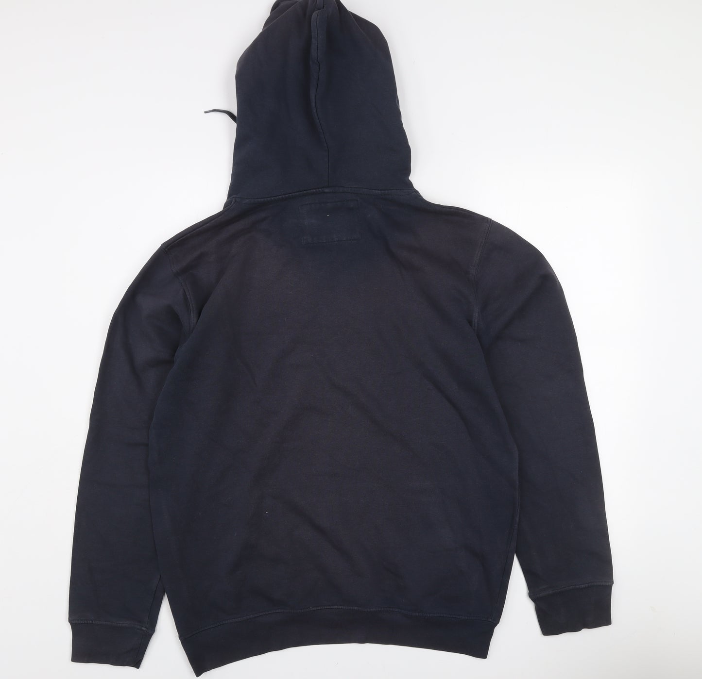 Charles Wilson Men's Blue Pullover Hoodie Large Cotton Blend