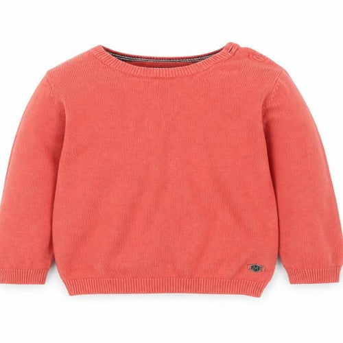 Mayoral Unisex Baby Pink Cotton Knit Pullover Jumper 12-18 Months
