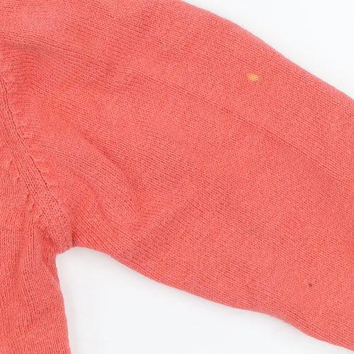 Mayoral Unisex Baby Pink Cotton Knit Pullover Jumper 12-18 Months
