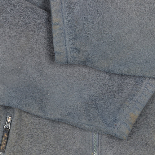 P.G.Field Men's Blue Fleece Full Zip Jacket XL Outdoor Casual