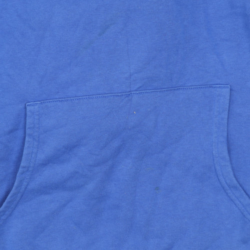 Marks and Spencer Boys Blue Pullover Hoodie 13-14 Years Gamer Graphic