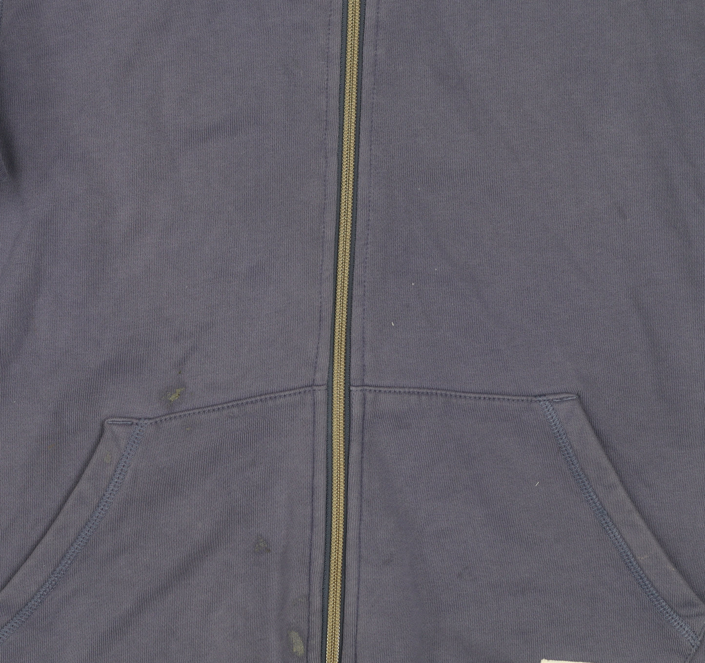 Berghaus Women's Blue Full Zip Hooded Cotton Jacket Size 12