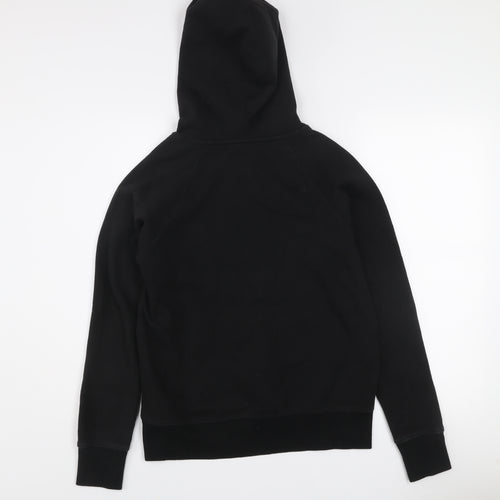 Volcom Women's Black Pullover Hoodie Size S Cotton Blend