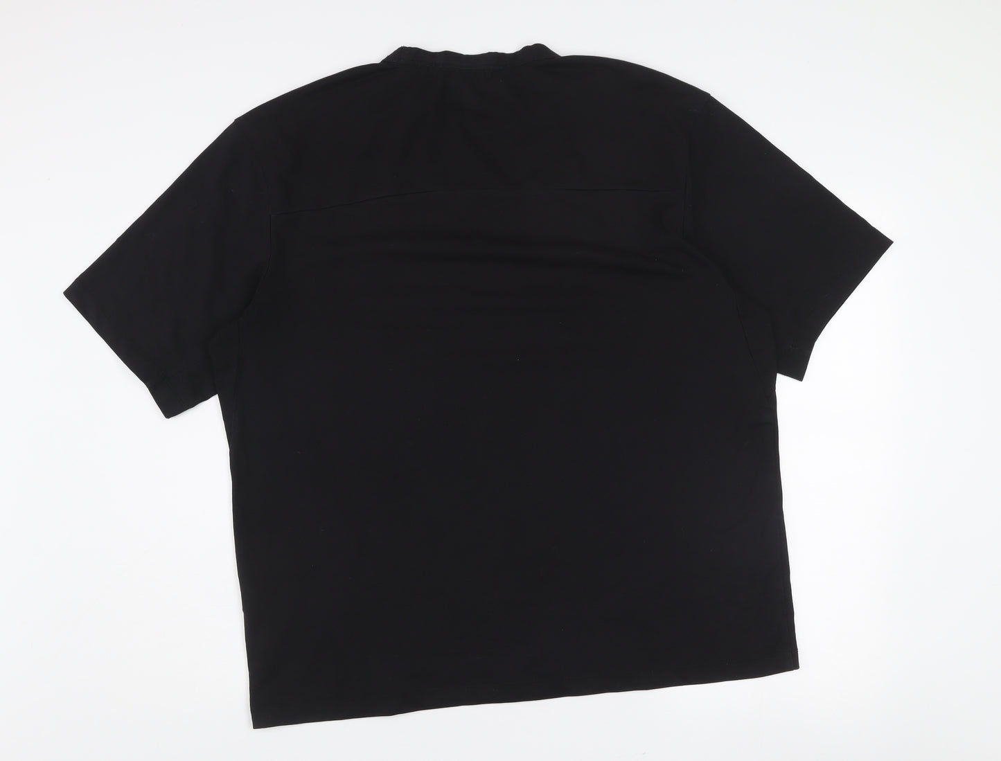 Zara Men's Black Athleticz XL Crew Neck Short Sleeve T-Shirt