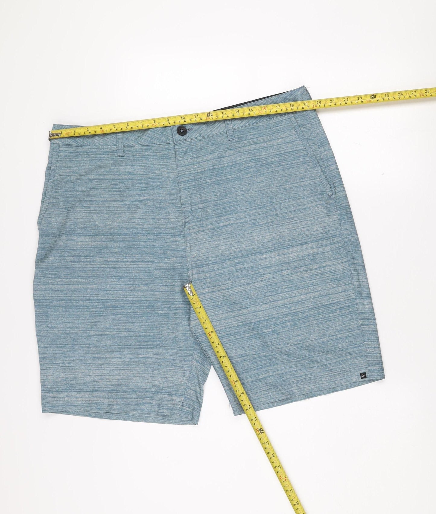 Quiksilver Men's Blue Amphibian Chino Shorts Size 38 Quick Dry