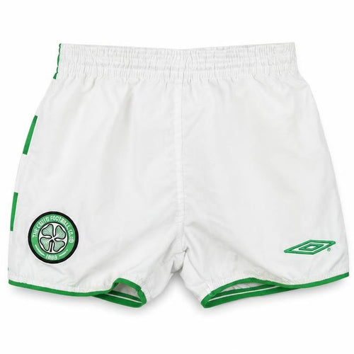 Umbro Unisex Baby White Sports Shorts 24 Months Lightweight Activewear