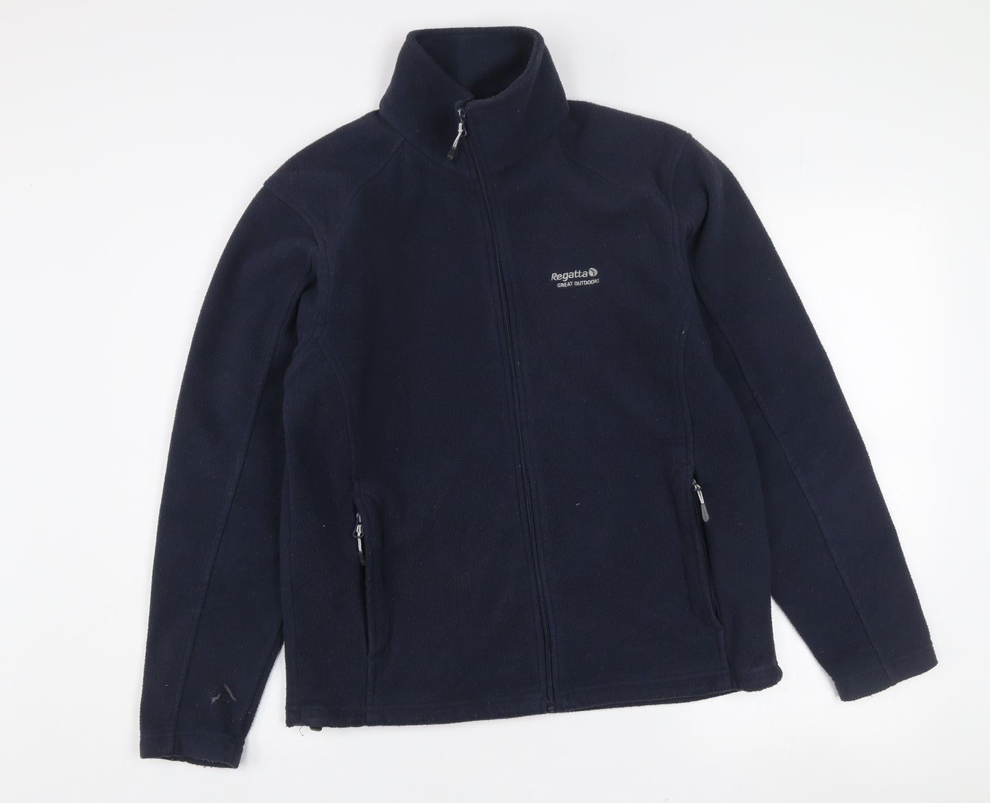 Regatta Women's Blue Fleece Full Zip Outdoor Jacket Size S