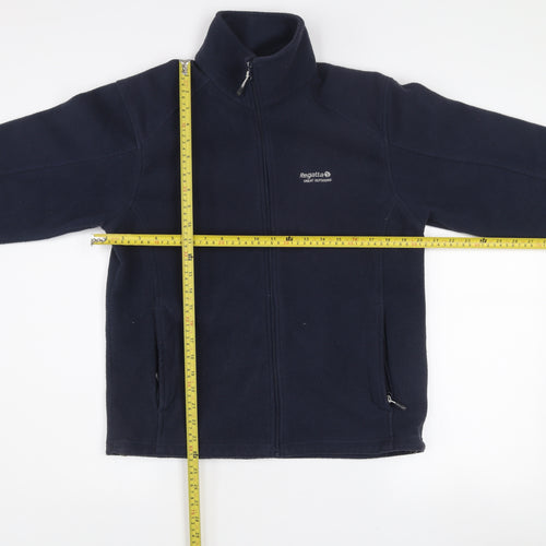 Regatta Women's Blue Fleece Full Zip Outdoor Jacket Size S
