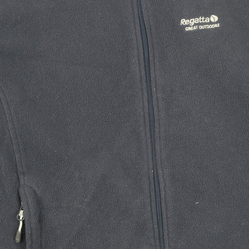 Regatta Women's Blue Fleece Full Zip Outdoor Jacket Size S