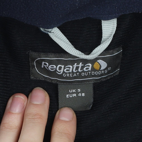 Regatta Women's Blue Fleece Full Zip Outdoor Jacket Size S