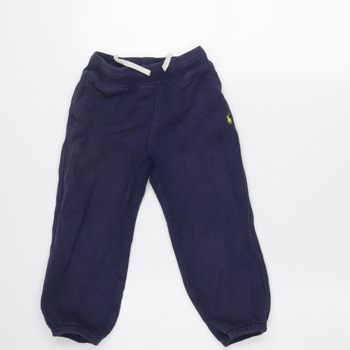 Polo Ralph Lauren Boys Blue Jogger Sweatpants 3 Years Cotton Blend
