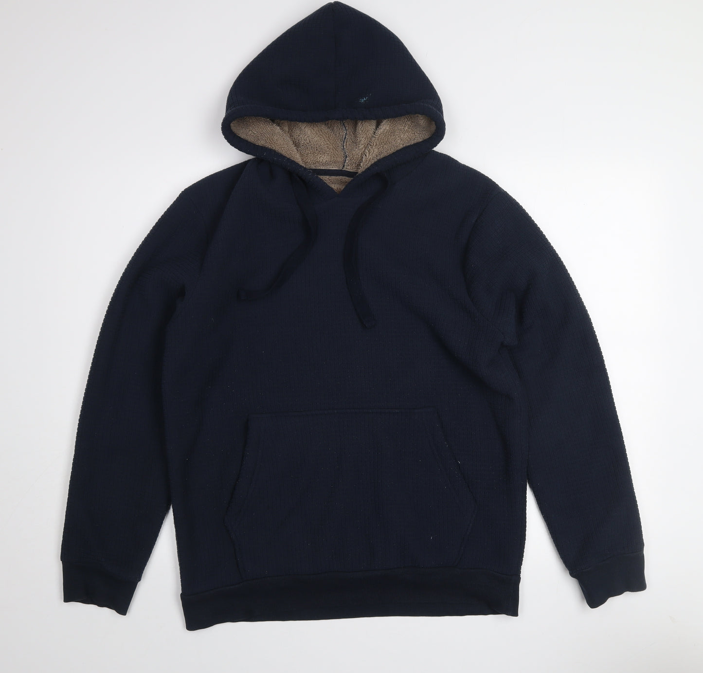 Dunnes Stores Women Navy Small Pullover Hoodie 100% Polyester