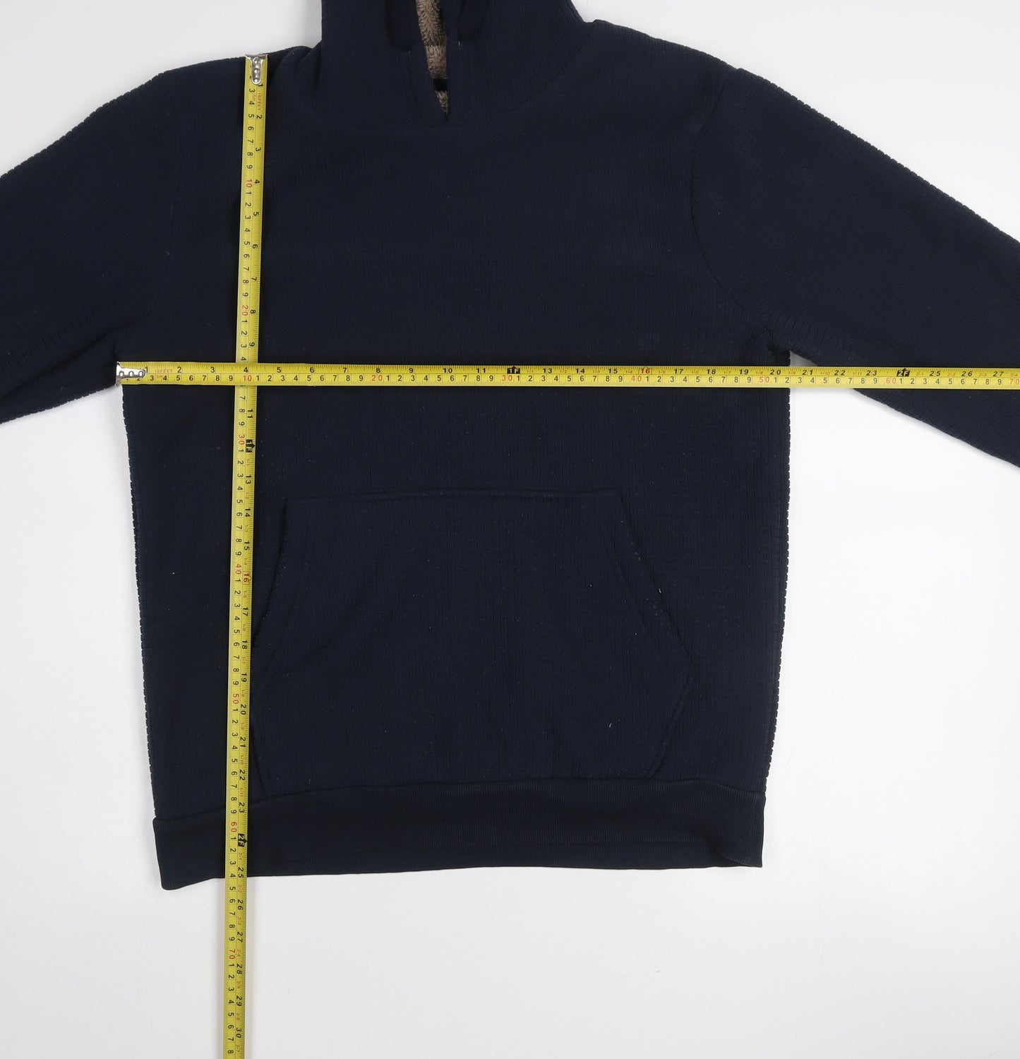 Dunnes Stores Women Navy Small Pullover Hoodie 100% Polyester