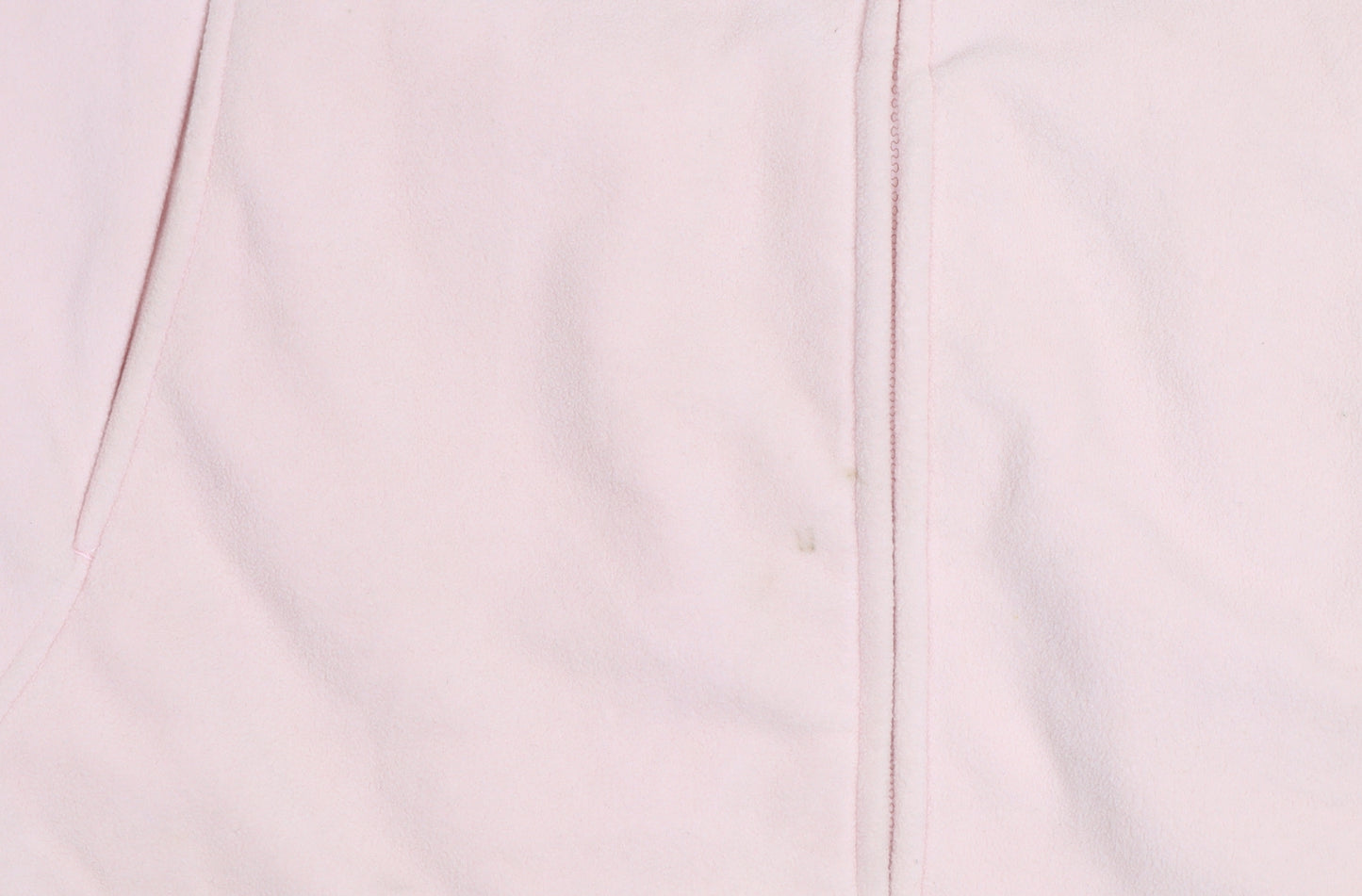 Great Northwest Womens Pink Fleece Waistcoat M Full Zip Pockets Casual