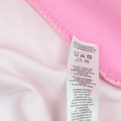 Savida Pink Bow Pullover Sweatshirt Medium Womens Casual