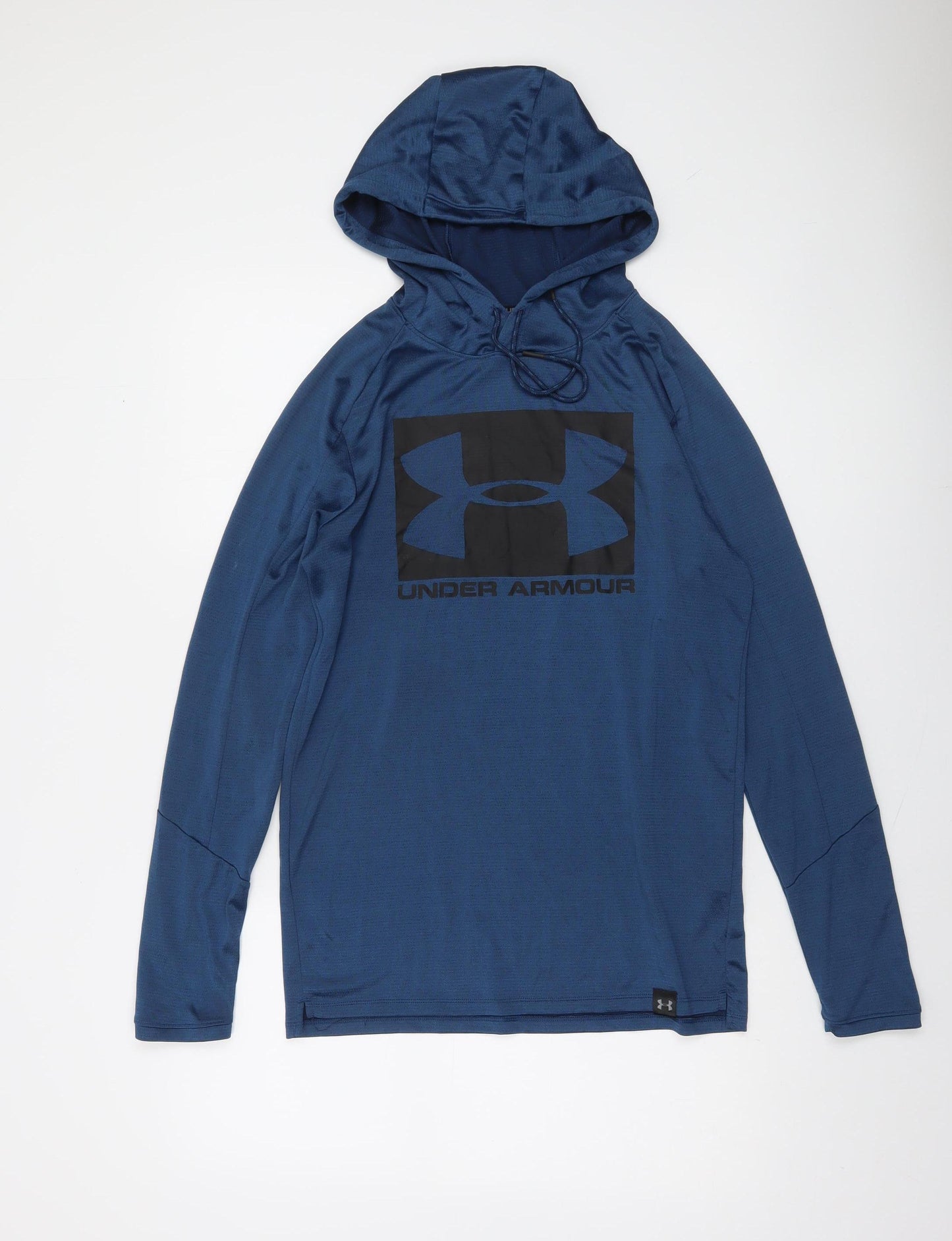 Under Armour Men's Blue Long Sleeve Hooded Training Top Size S
