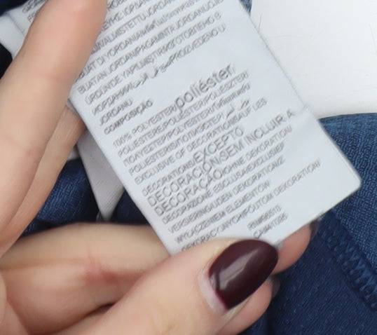 Under Armour Men's Blue Long Sleeve Hooded Training Top Size S