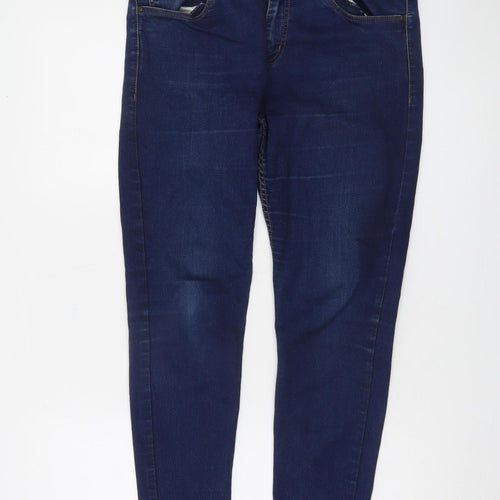 b.young Women's Blue Skinny Stretch Jeans Size 10