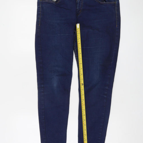 b.young Women's Blue Skinny Stretch Jeans Size 10
