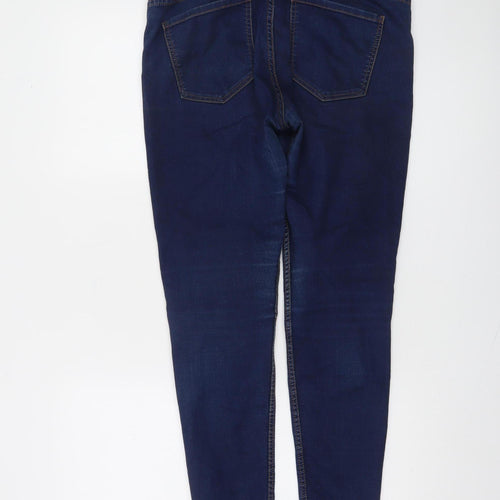b.young Women's Blue Skinny Stretch Jeans Size 10