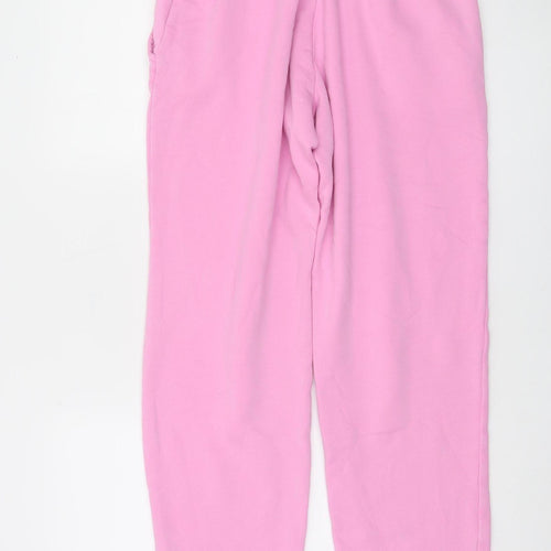 L'Amore Couture Women's Pink Fleece Sweatpants Size 12