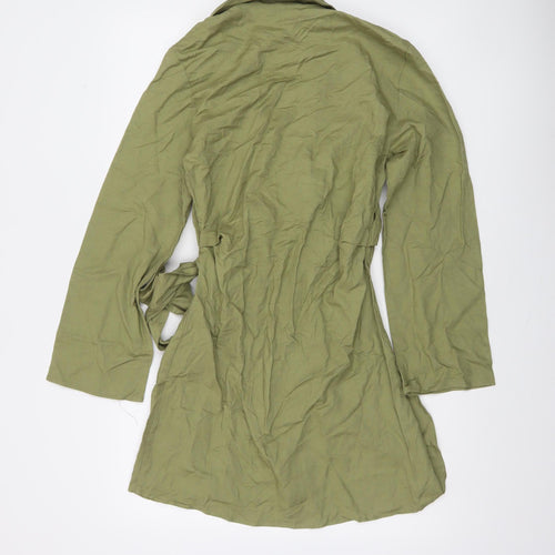 H&M Women’s Green Long Sleeve Wrap Dress Size S