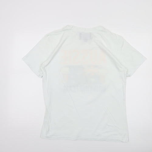 Tweed River Men's White M Aussie Drinking Team Graphic Cotton T-Shirt