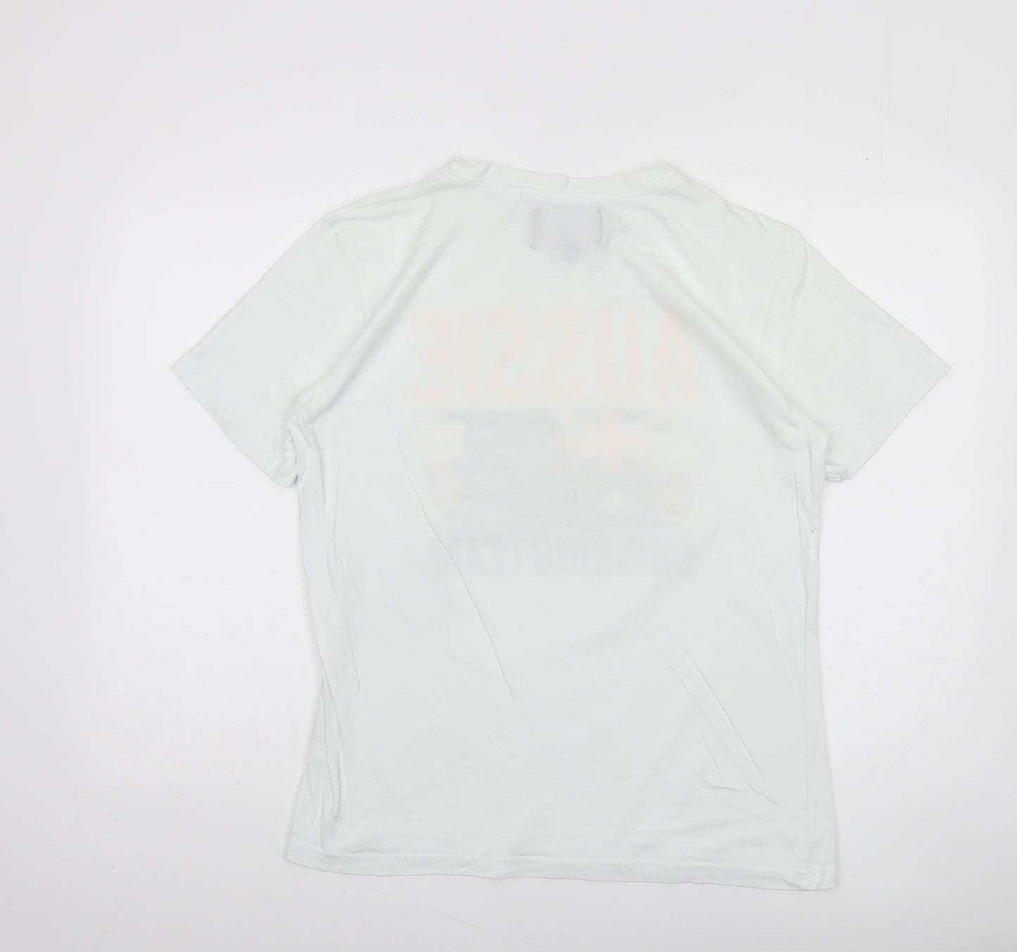 Tweed River Men's White M Aussie Drinking Team Graphic Cotton T-Shirt