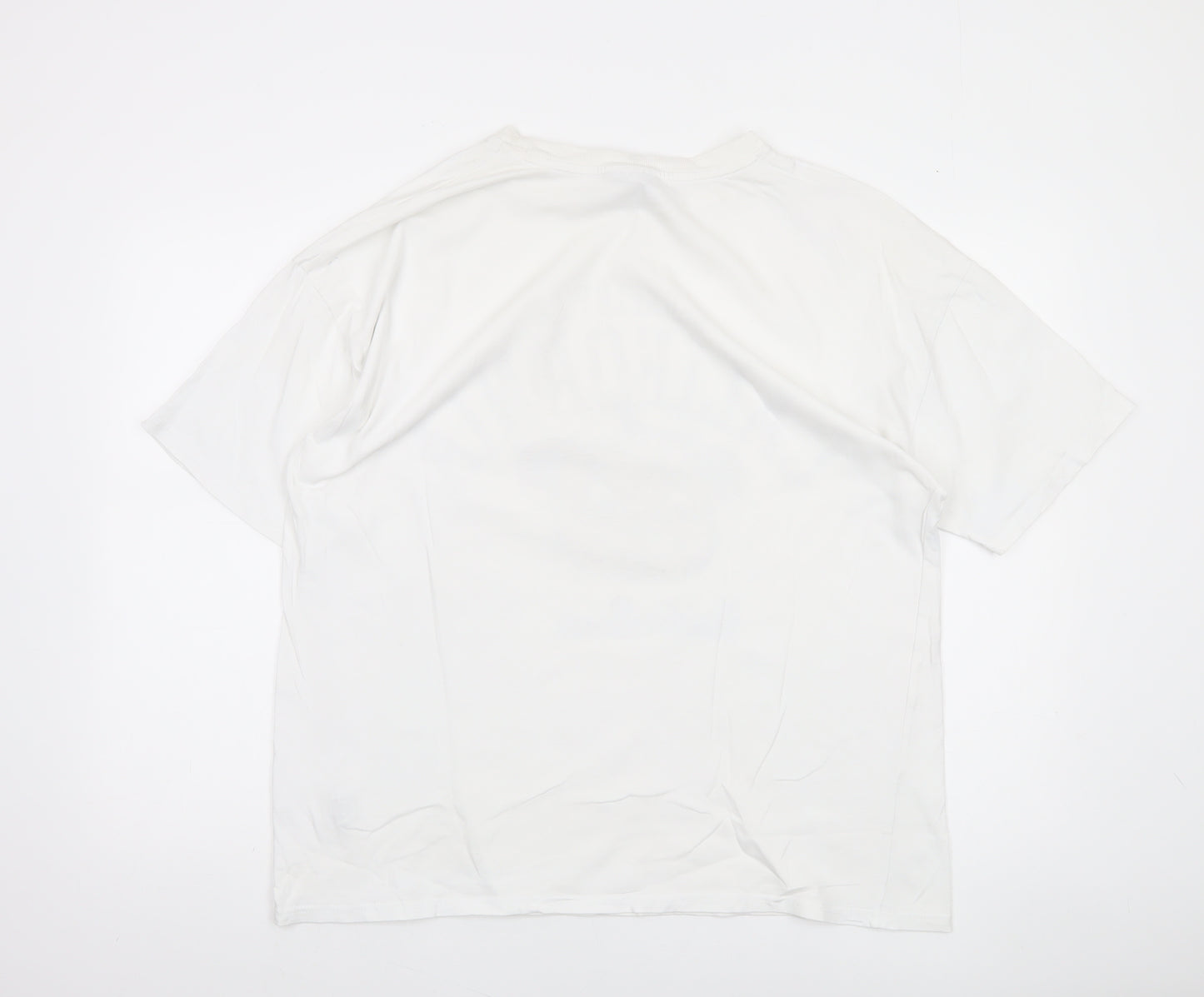 Berkeley University White Men's L T-Shirt California Graphic Print